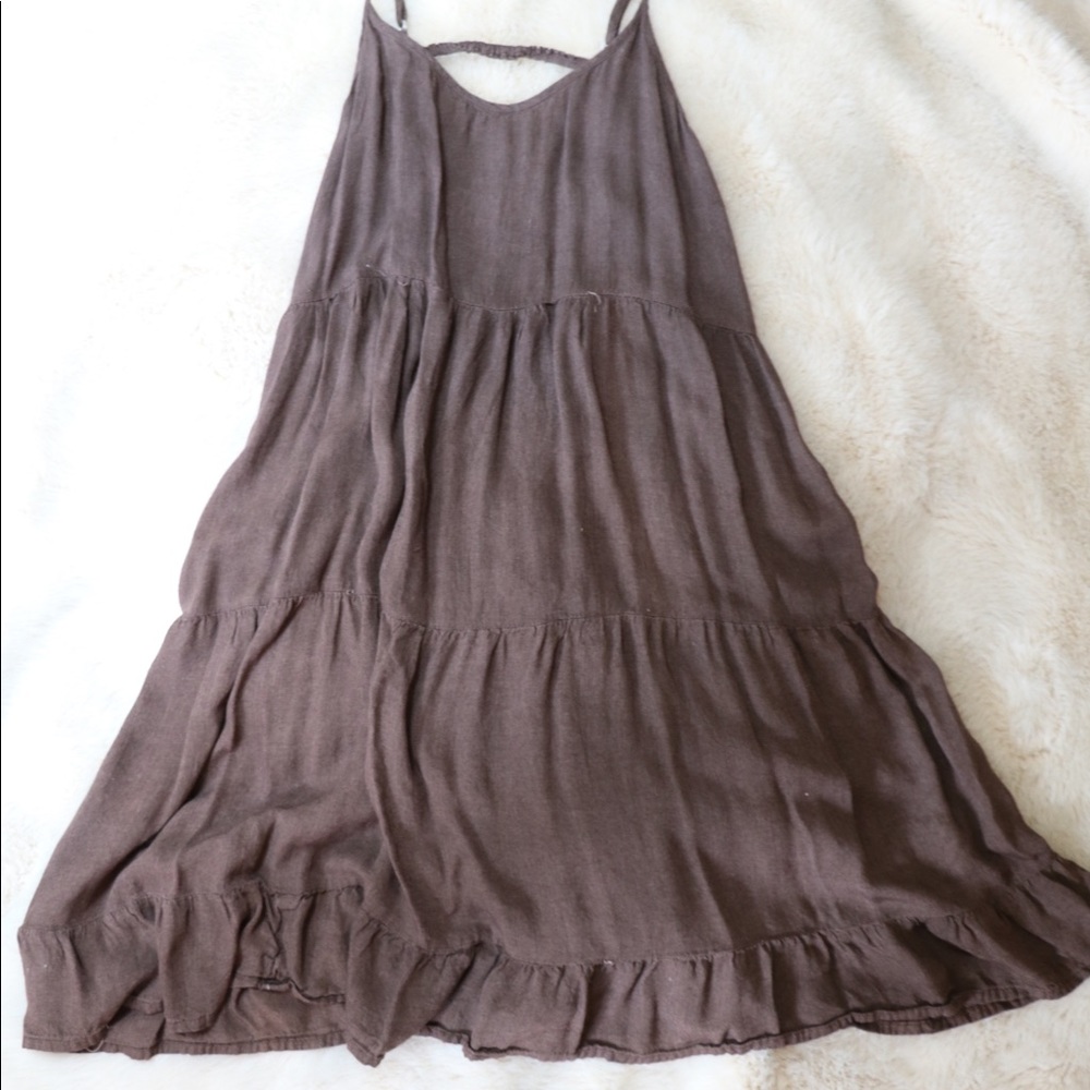 Brandy Melville brown summer dress
